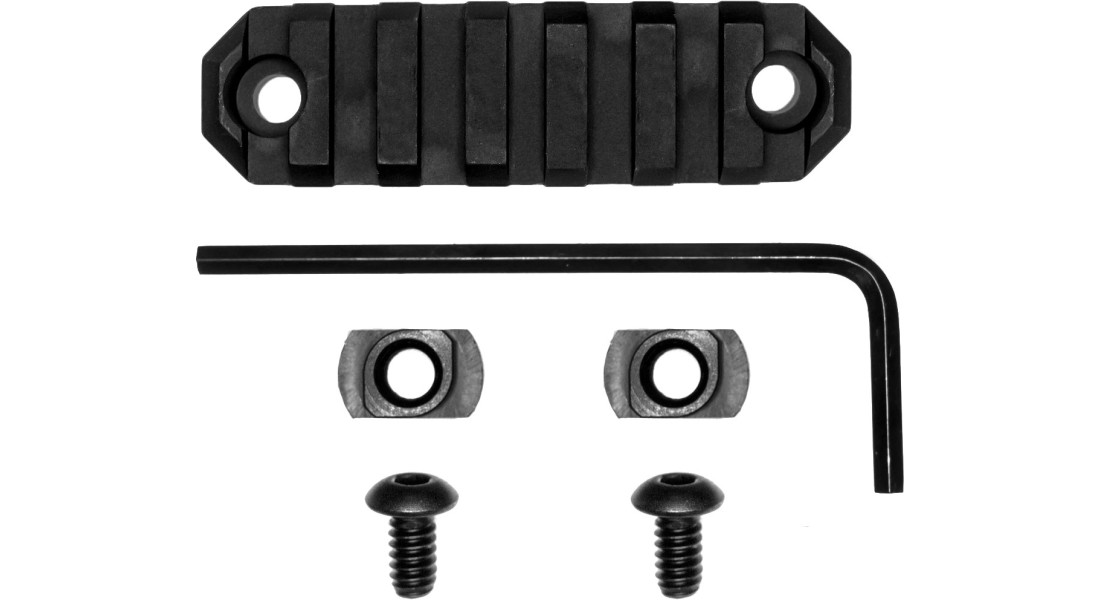 Планка GrovTec для M-LOK на 7 слотів Weaver/Picatinny