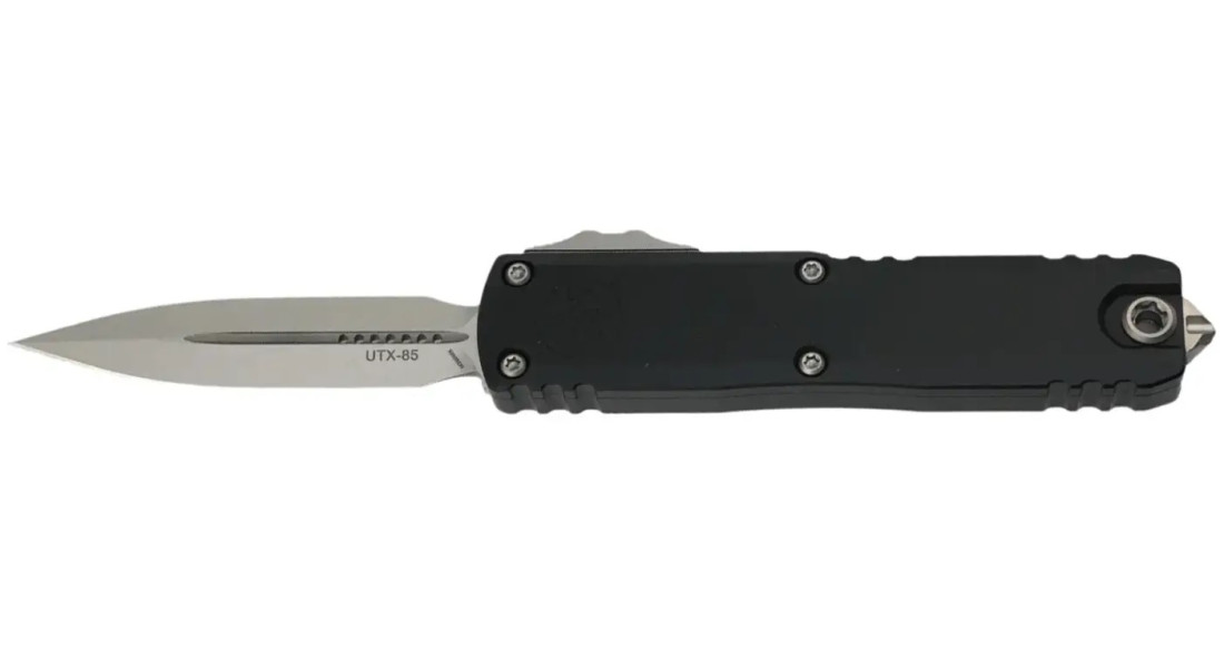 Нож Microtech UTX-85 GEN III D/E Stonewash Black