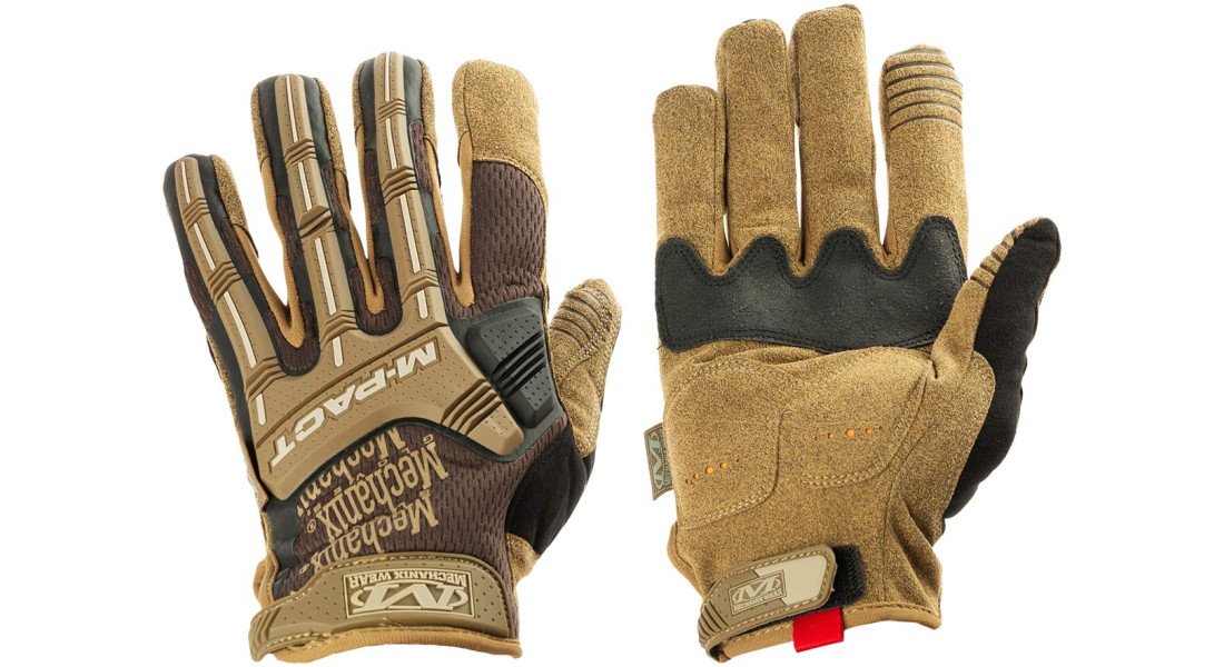 Перчатки Defcon 5 Mechanix Guanto M-Pact. XXL. Coyote brown