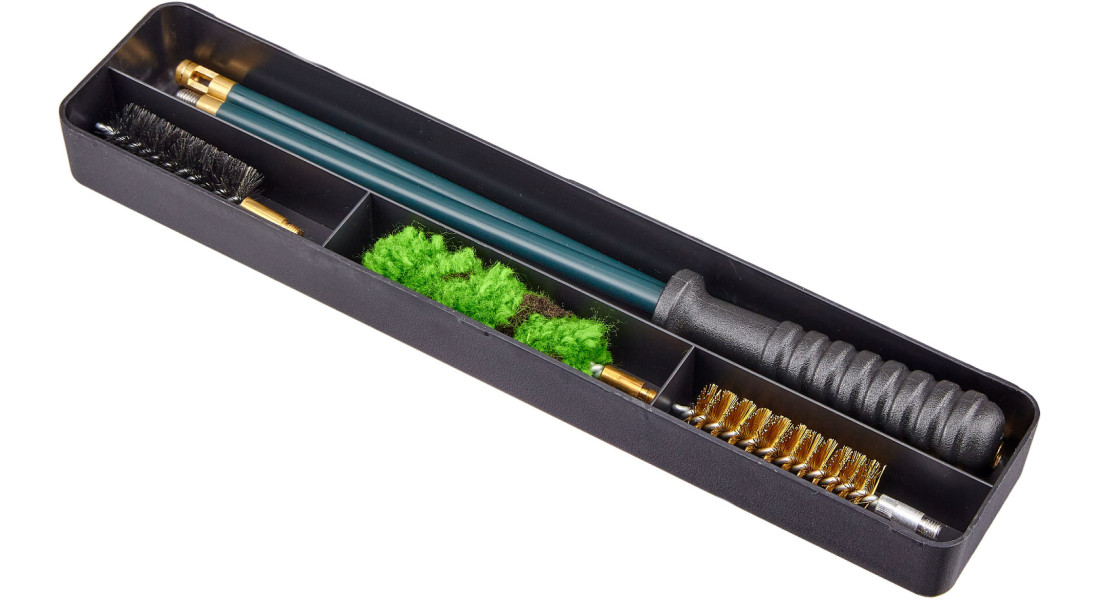 Набір MEGAline для чищення гладкоствольної зброї 16 калібру. Сталь в обплетенні. 5x0.75