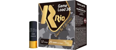 Патрон RIO Game Load-36 NEW кал. 12/70  дріб №3 (3.5 мм) наважка 36 г