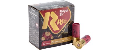 Патрон RIO Royal 32 кал. 12/70 дробь № 2/0 (4,50 мм) навеска 32 г