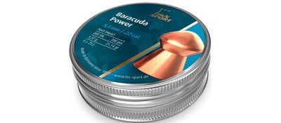 Пули пневматические H&N Baracuda Power. Кал. 5.5 мм. Вес - 1.37 г. 200 шт/уп