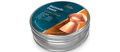 Пули пневматические H&N Baracuda Power. Кал. 4.5 мм. Вес - 0.69 г, 300 шт/уп 