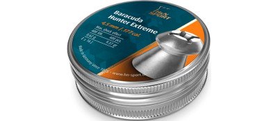 Пули пневматические H&N Baracuda Hunter Extreme. Кал. 4,5 мм. Вес - 0,62 r. 400 шт/уп