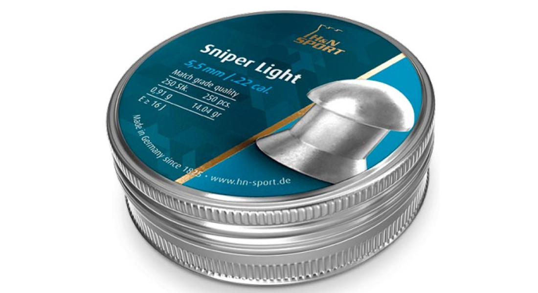 Пули пневматические H&N Field Target Trophy. Кал. 5.5 мм. Вес - 0.91 г. 250 шт/уп