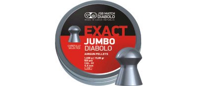 Пули пневматические JSB Diabolo Exact Jumbo. Кал. 5.52 мм
