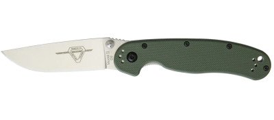 Нож Ontario Knife RAT II D2 OD Green