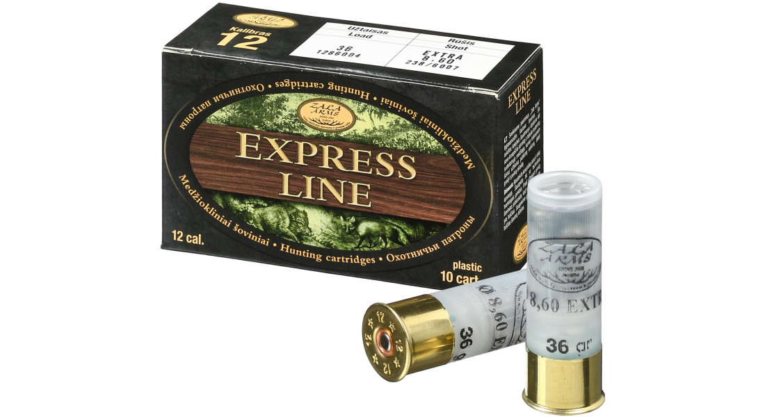 Патрон Zala Arms Extra кал. 12/70 картечь 8,6 мм навеска 39 г