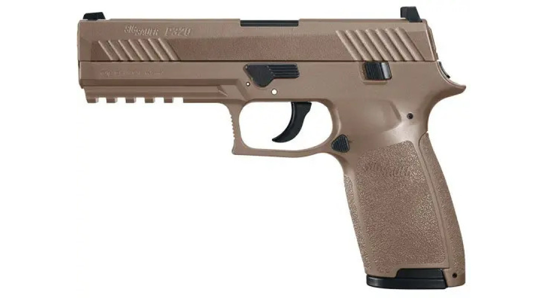 Пистолет пневматический Sig Sauer Air P320 Blowback Coyote Tan кал. 4.5 мм 