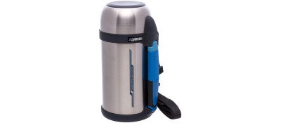 Термос ZOJIRUSHI SF-CС13ХA 1.3l (складна ручка+ремінець) Сталевий
