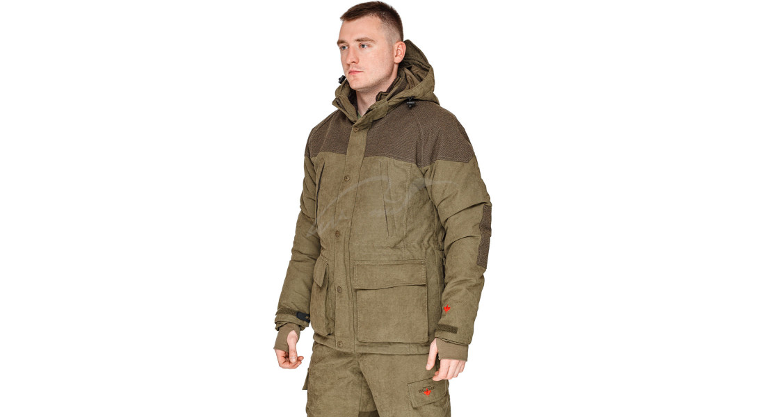 Куртка Hallyard Jagd Anzug. Размер - 54. Цвет - olive drab