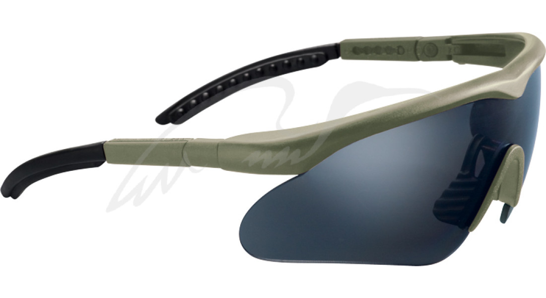 Очки баллистические Swiss Eye Raptor. Цвет - оливковый