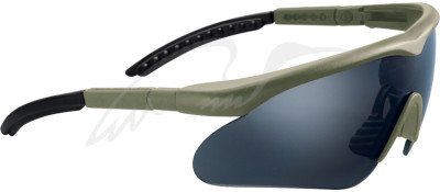Очки баллистические Swiss Eye Raptor. Цвет - оливковый