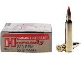 Патрон Hornady Varmint Express кал. .223 Rem куля V-Max маса 3,6 г/55 гран