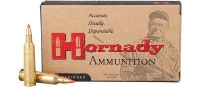 Патрон Hornady Varmint Express кал. 22-250 Rem куля V-Max маса 3,6 г/55 гран