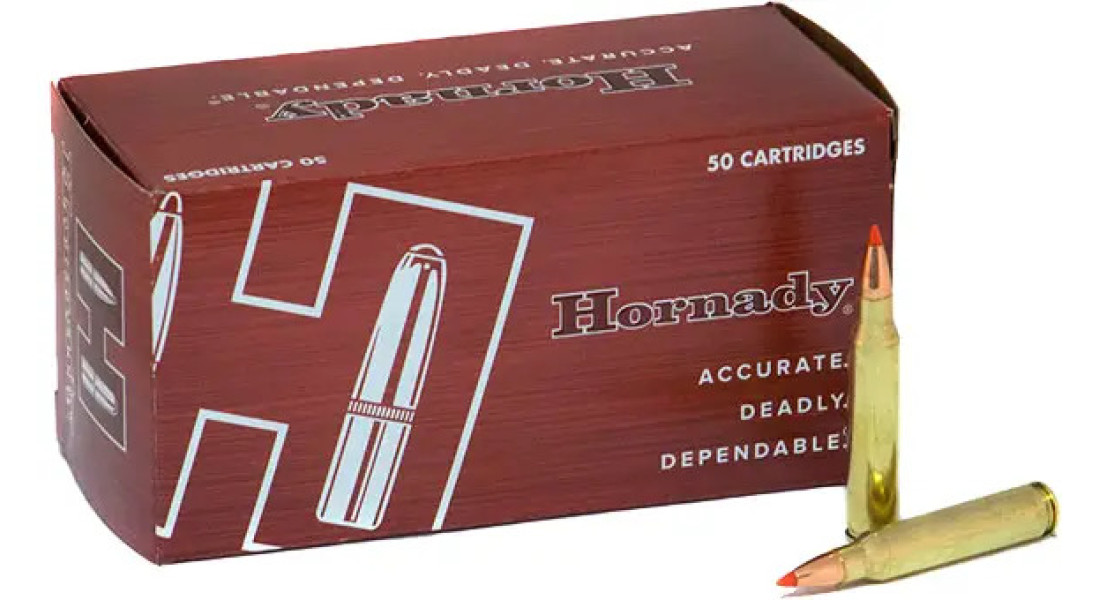 Патрон Hornady Varmint Express кал. 223 Rem пуля V-Max масса 55 гр (3.6 г) 50 шт/уп