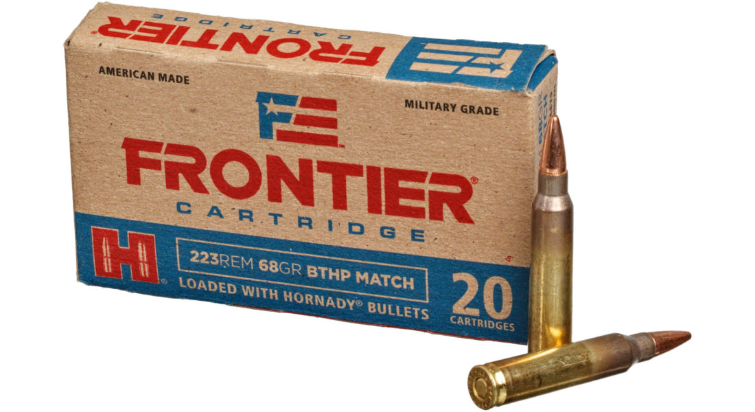 Патрон Hornady Frontier кал. 223 Rem куля BTHP маса 4,4 г/68 гран
