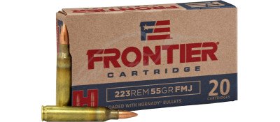 Патрон Hornady Frontier кал. 223 Rem куля FMJ маса 55 гр (3,6 г)