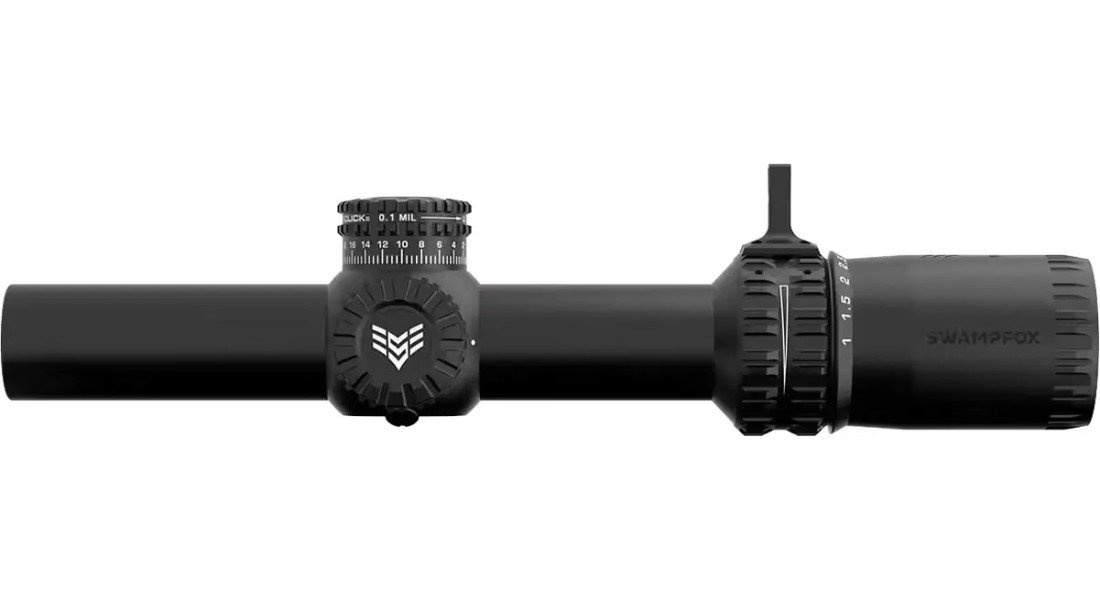 Приціл оптичний Swampfox Arrowhead SFP LPVO 1-10x24 сітка Guerrilla Dot BDC Mil з підсвічуванням