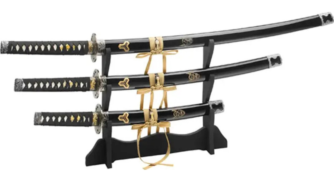 Набор Катан Boker Magnum Schwerter-Set Hattori Hanzo (Tanto; Wakizashi; Katana)