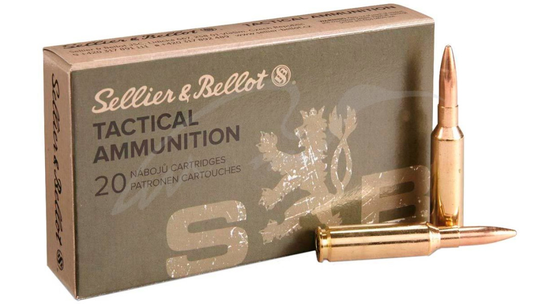 Патрон Sellier & Bellot кал. 6.5 Creedmoor пуля FMJ-BT масса 9,1 грамм/ 140 гран