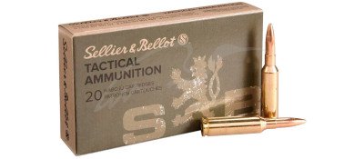 Патрон Sellier & Bellot кал. 6.5 Creedmoor пуля FMJ-BT масса 9,1 грамм/ 140 гран