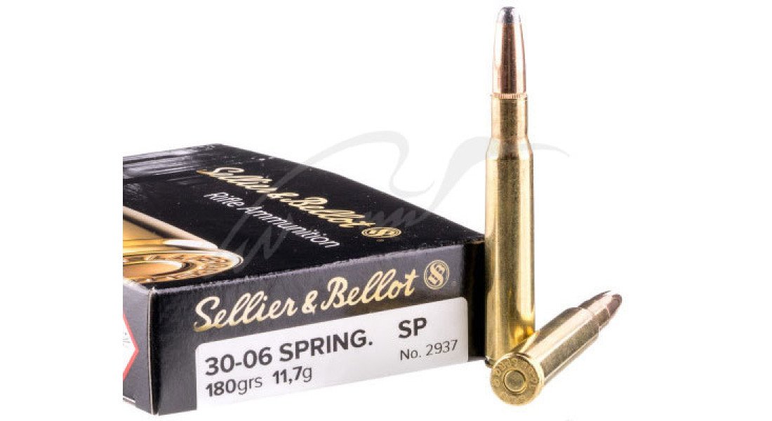Патрон Sellier & Bellot кал. 30-06 Sprg пуля SP масса 11,7 г/ 180 гран Патрон Sellier & Bellot кал. 30-06 Sprg пуля SP масса 11,7 г/ 180 гран
