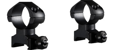 Кільця Hawke Precision Steel. d - 25.4 мм High. Weaver/Picatinny