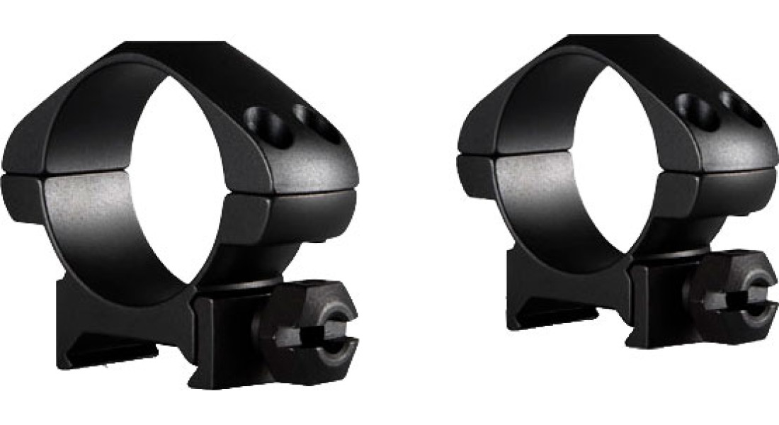 Кольца Hawke Precision Steel. d - 30 мм. Low. Weaver/Picatinny