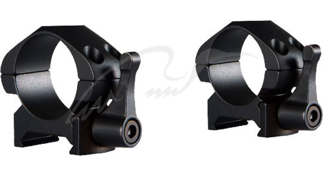 Кільця швидкознімні Hawke Precision Steel. d - 25.4 мм Low. Weaver/Picatinny