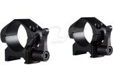Кільця швидкознімні Hawke Precision Steel. d - 25.4 мм Low. Weaver/Picatinny