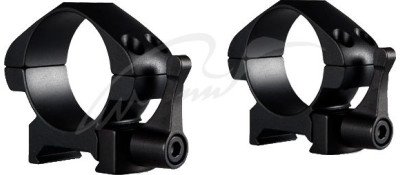 Кольца быстросъемные Hawke Precision Steel. d - 30 мм. Low. Weaver/Picatinny