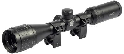 Приціл оптичний Hawke Fast Mount 3-9x40 AO сітка Mil Dot. Кільця на Weaver