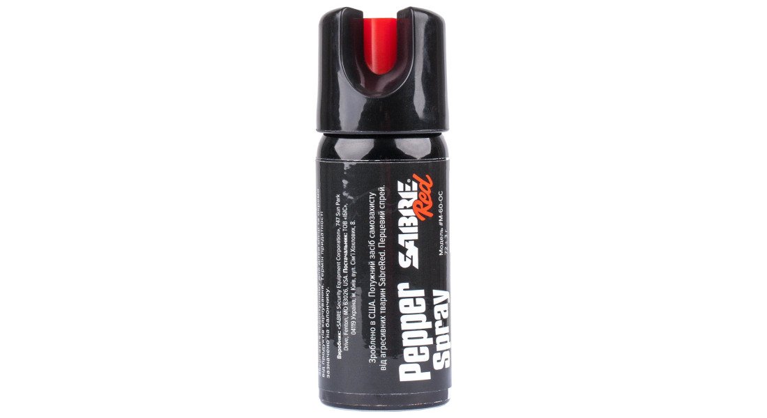 Газовый баллончик Sabre Red Magnum 60 струйный Газовый баллончик Sabre Red Magnum 60 струйный