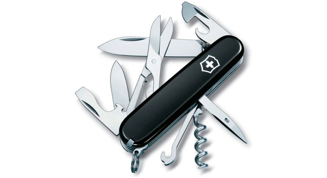 Нож VICTORINOX 1.3703.3 Climber ц: черный