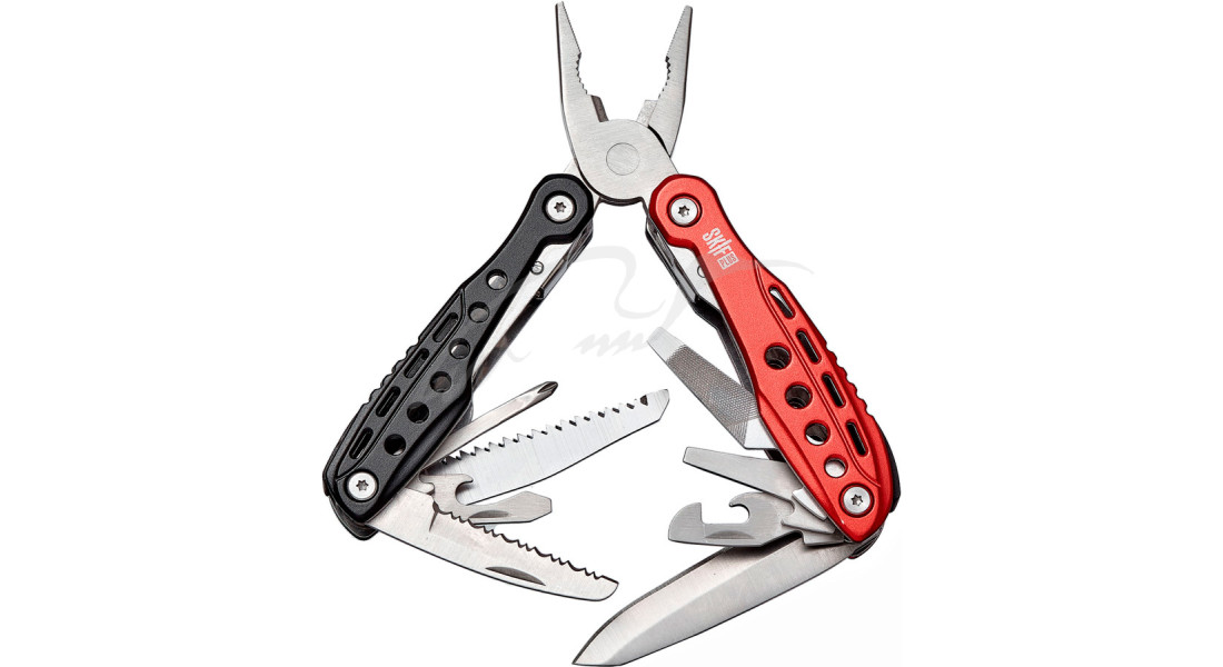 Мультитул SKIF Plus All-In-One Tool. Цвет - red/black