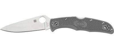Нож Spyderco Endura 4 Lightweight Flat Ground Gray
