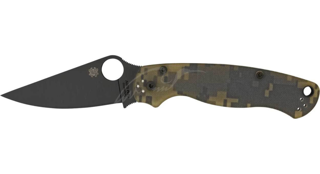 Нож Spyderco Para-Military2 Camo Black