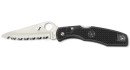 Ніж Spyderco Pacific Salt Black serrated