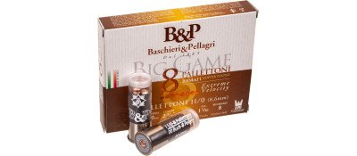 Картеч в контейнері B&P BIG GAME PALLETTONI EXTRA VEL. (8P) к.12/20/70 №11/0