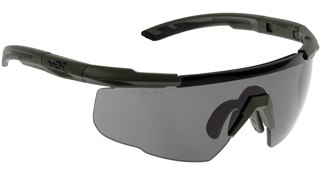 Очки баллистические Wiley X Saber Advanced. 3 линзы (Grey/Clear/Rust) od green
