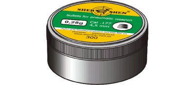 Пули пневматические Шершень 0,28g 4,5 мм (300шт.)
