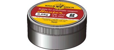 Пули пневматические Шершень 0,68 g "Hunter" 4,5 мм
