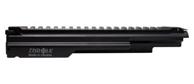 Кришка ствольної коробки ZBROIA для АК із планкою Weaver/Picatinny
