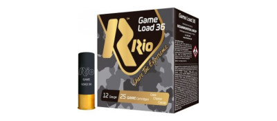 Набої RIO Game Load-36 New, кал.12/70, №5,3,1,0,2/0,3/0,4/0