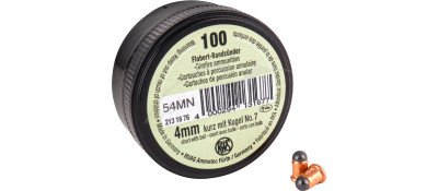 Патрон Флобера DYNAMIT Flobert Cartridges кал. 4 мм kurz (Short) куля - ball №7