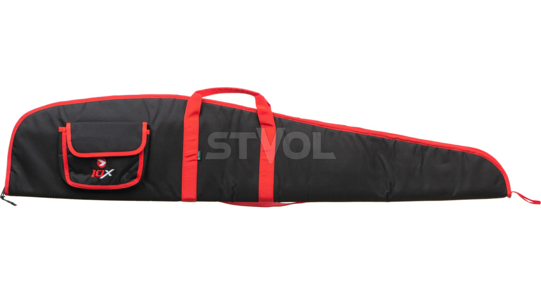 Чехол Gamo для пневматической винтовки с прицелом 130 см, черный/красный