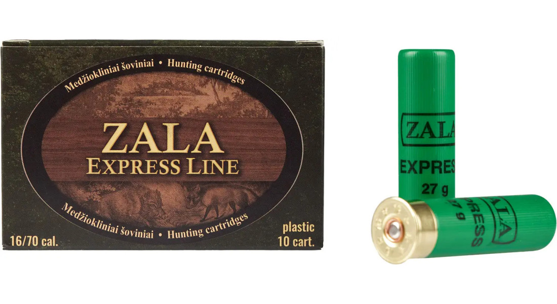Патрон Zala Arms Express кал. 16/70 картечь (5,00 мм) навеска 27 г
