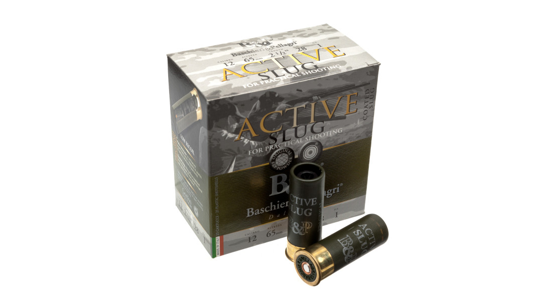 Патрон спортивный B&P ACTIVE SLUG PRACTICAL SHOOTING к.12